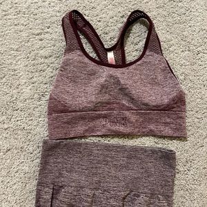 Victoria Secret PINK workout set